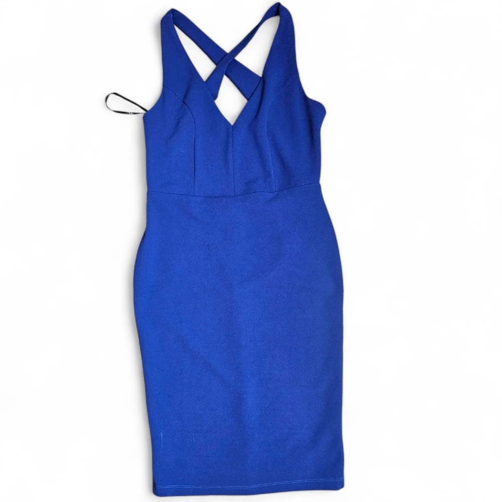 Lulus | Elegant Blue Sleeveless Dress | Small